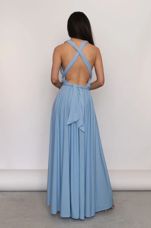 Asturia - długa sukienka z wiązaną górą błękitna (6).jpg