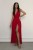 Asturia - długa sukienka z wiązaną górą czerwona (7).jpg