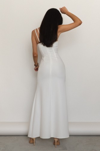 Paris - sukienka maxi na ramiączkach z różami ecru (2).jpg