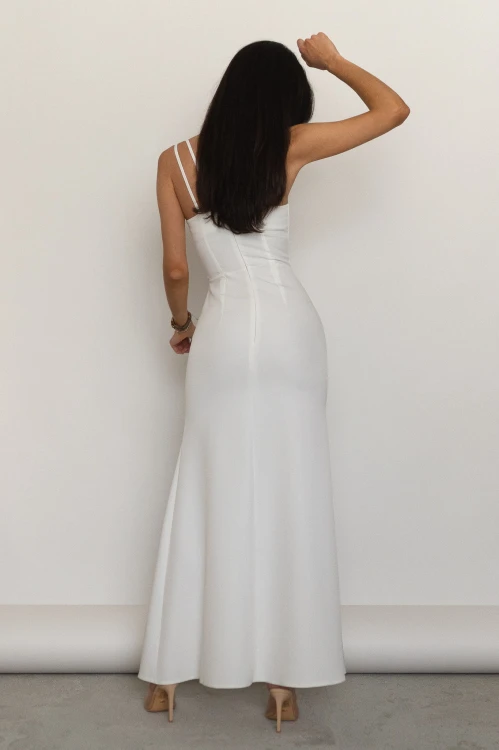 Paris - sukienka maxi na ramiączkach z różami ecru (2).jpg