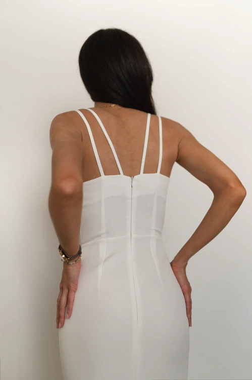 Paris - sukienka maxi na ramiączkach z różami ecru (3).jpg