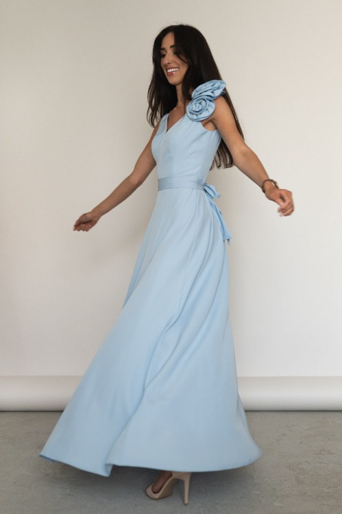 Biella - sukienka maxi z różami błękitna - 4.jpg