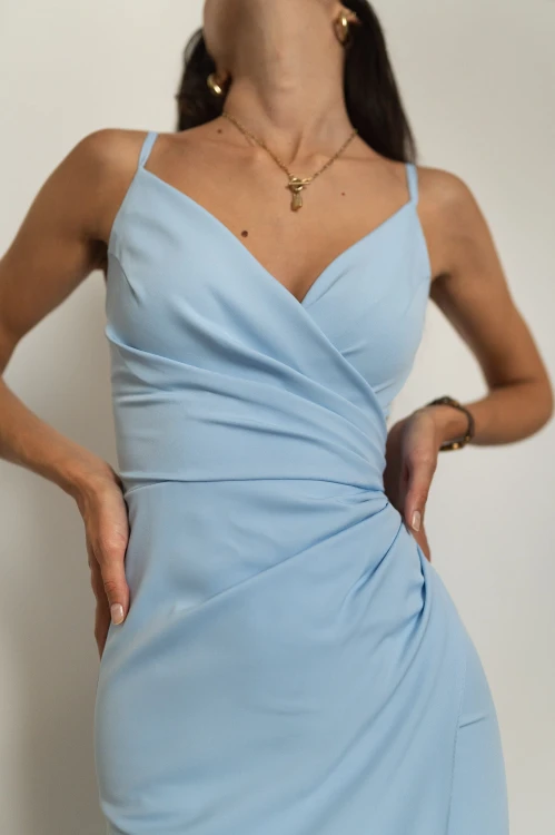 Oreja - sukienka maxi na ramiączkach błękitna - 7.jpg