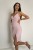 Oreja - sukienka mini na ramiączkach pudrowy róż - 3.jpg