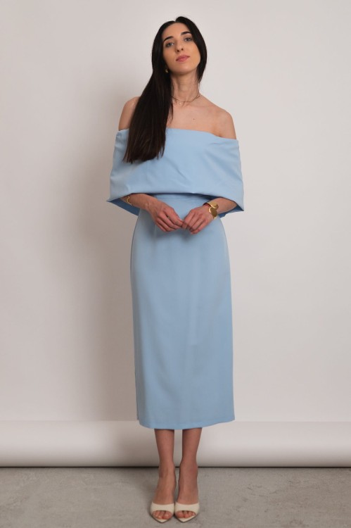 Faenza - długa sukienka hiszpanka błękitna - 2.jpg