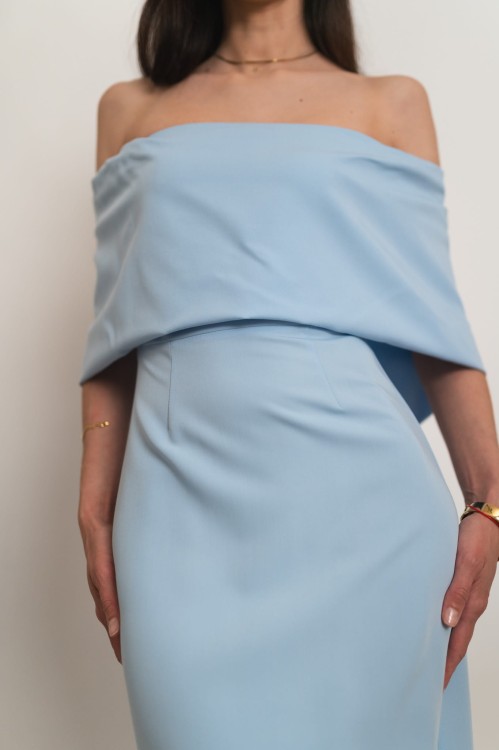 Faenza - długa sukienka hiszpanka błękitna - 5.jpg