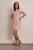 Maiera - sukienka mini z bufkami i patkami pudrowy róż - 3.jpg