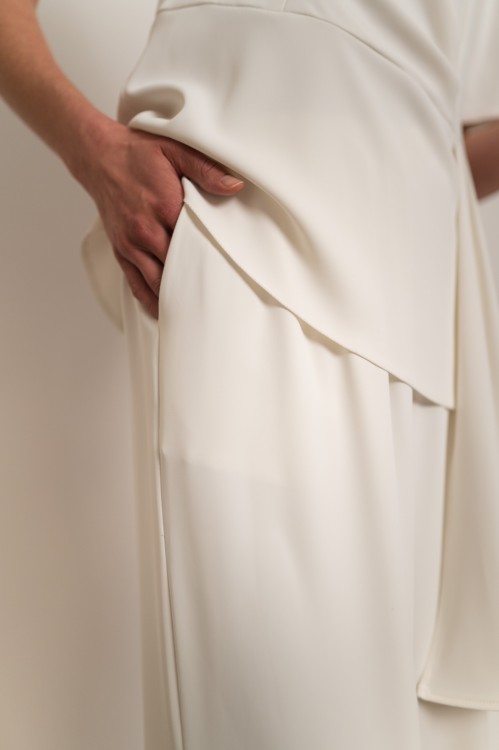 Astros - elegancki komplet z szerokimi spodniam biały - 9.jpg