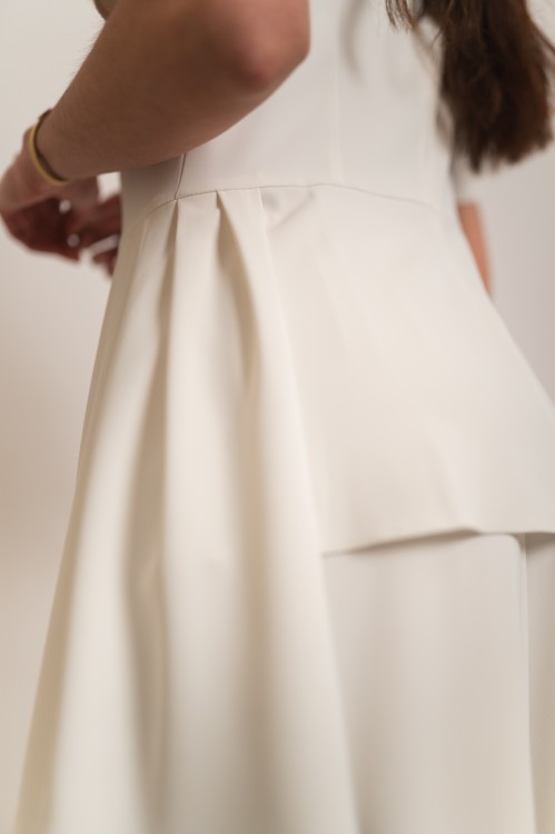 Astros - elegancki komplet z szerokimi spodniam biały - 10.jpg