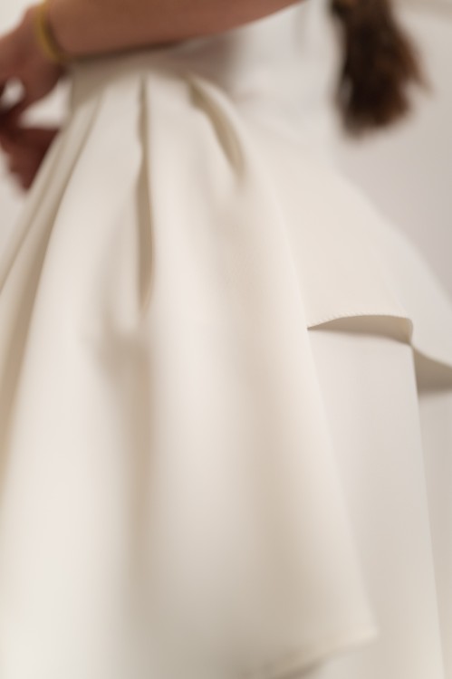 Astros - elegancki komplet z szerokimi spodniam biały - 11.jpg