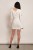 Arandis - drapowana sukienka mini z dzwonkowymi rękawami ecru - 6.jpg