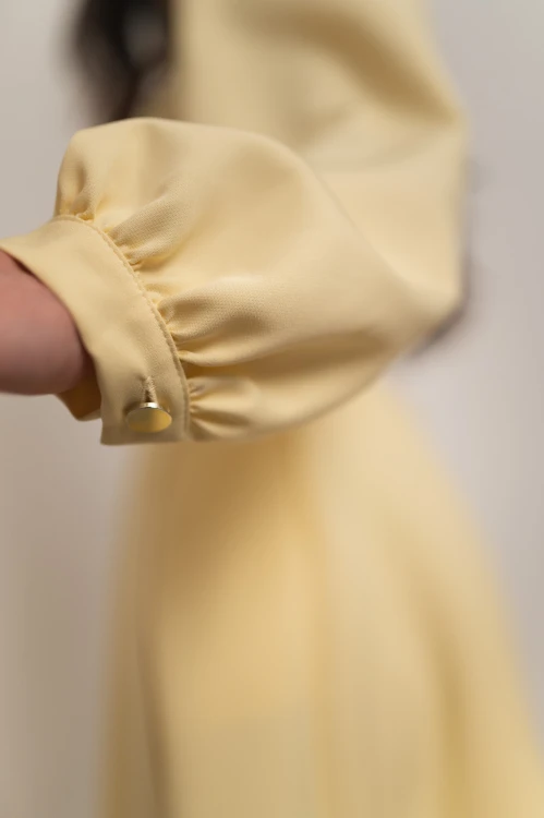 Nea - kopertowa sukienka w kolorze żółtym - 19.jpg
