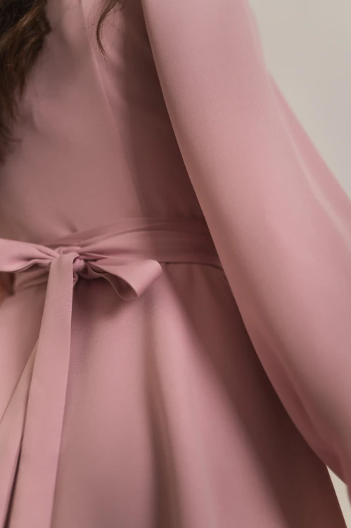 Nea - kopertowa sukienka na długi rękaw dusty rose - 14.jpg