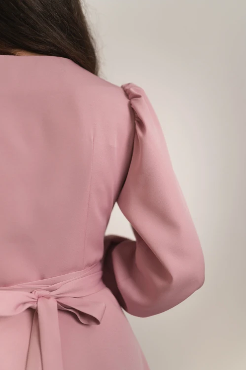 Nea - kopertowa sukienka na długi rękaw dusty rose - 18.jpg