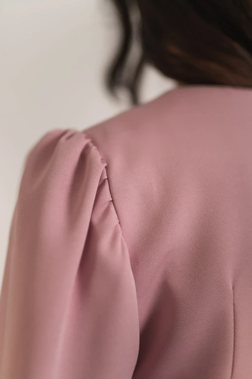 Nea - kopertowa sukienka na długi rękaw dusty rose - 20.jpg