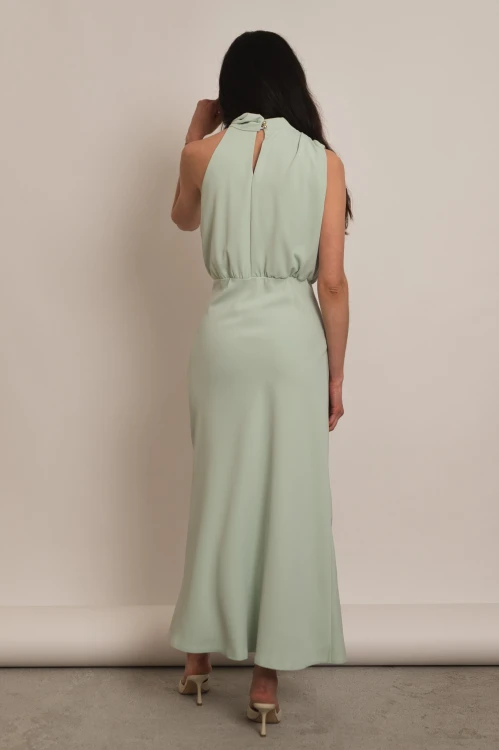 Perama - sukienka maxi z zabudowanym dekoltem w kolorze szałwiowym - 7.jpg