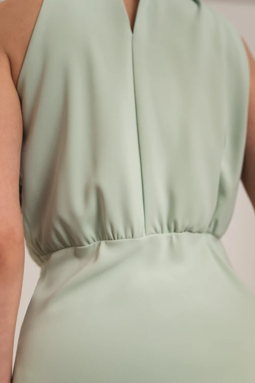 Perama - sukienka maxi z zabudowanym dekoltem w kolorze szałwiowym - 17.jpg