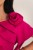 Perea - sukienka plus size maxi z motylkowym krótkim rękawem i kwiatem fuksja - 6.jpg