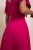 Perea - sukienka plus size maxi z motylkowym krótkim rękawem i kwiatem fuksja - 7.jpg