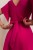 Perea - sukienka plus size maxi z motylkowym krótkim rękawem i kwiatem fuksja - 9.jpg