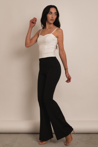 Agrinio - legginsy dzwony z lycry czarne - 2.jpg