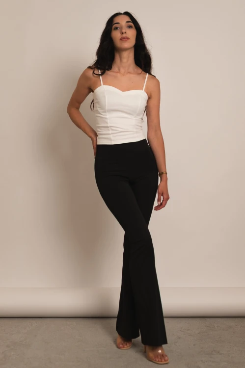 Agrinio - legginsy dzwony z lycry czarne - 3.jpg