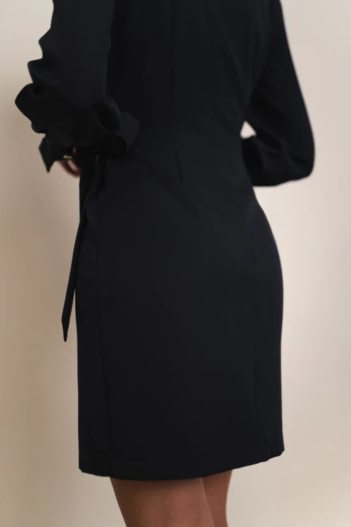 Siana - elegancka kopertowa sukienka granatowa - 13.jpg